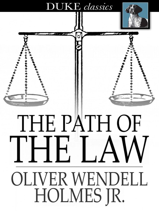 Cover of The Path of the Law